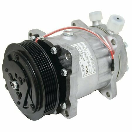 A & I PRODUCTS Compressor, New, Sanden Style w/ Clutch (8103) 7.6" x7.8" x10.9" A-82016157